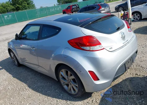 2017 Hyundai Veloster from USA, damaged, VIN KMHTC6AD5HU306636